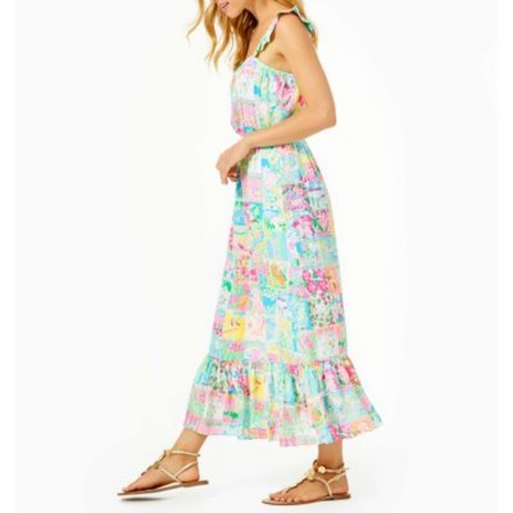 CRISTA MIDI IN MULTI POP UP LILLY STATE OF MIND - Picture 3 of 9